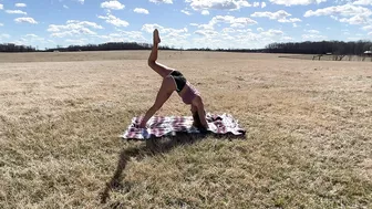 Outdoor Yoga flow