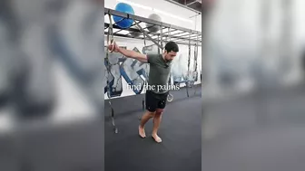 Deep Stretching with Rings at Chest Height