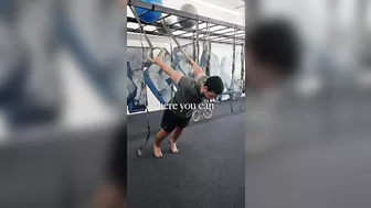 Deep Stretching with Rings at Chest Height