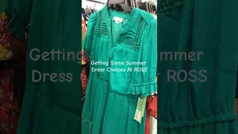 Shop With Me At Ross | Try On Haul | Dresses For Summer | Check Out My Dress Choices At The END |