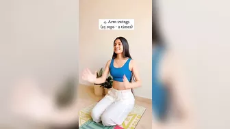 Breast Sagging????????‍♀️ #onlineyogaclass #yogawithkamya #yoga #saggingbreast #breastsize #shortsvideo