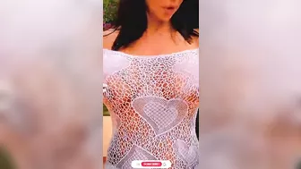 TRANSPARENT no pasties Try On Haul #foryou #seethrough #seethroughfashion #fypシ゚viral #transparent