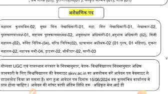 विश्वविद्यालय में निकली योग की भर्ती ll Yoga vacancy update ll