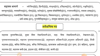 विश्वविद्यालय में निकली योग की भर्ती ll Yoga vacancy update ll