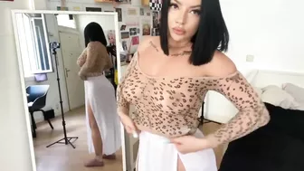 Opps I Showed Little bit more...| [4k] Try On Haul Transparent Clothes