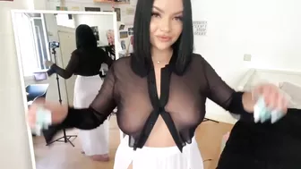 Opps I Showed Little bit more...| [4k] Try On Haul Transparent Clothes