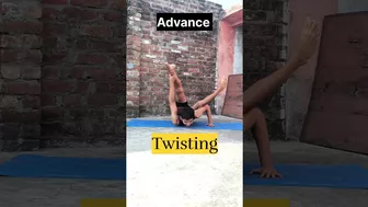 Advance Twisting Poses #advanceyoga #twisting #yoga #yogalife #explore #ytshorts #shorts #foryou