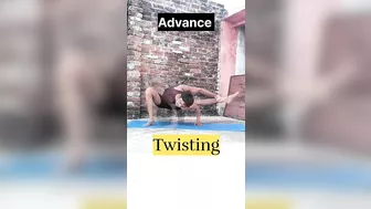 Advance Twisting Poses #advanceyoga #twisting #yoga #yogalife #explore #ytshorts #shorts #foryou