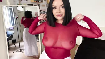 4K 18+ *TRANSPARENT* NO lingerie Try On Haul 2024