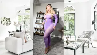 [4K] Try On Haul With Sophie (2024)| See Through | Transparent Lingerie |Transparent Clothing