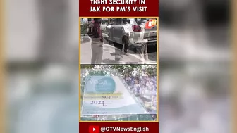 Tight Security For PM Modi’s Visit For International Yoga Day Event In Srinagar | Jammu & Kashmir