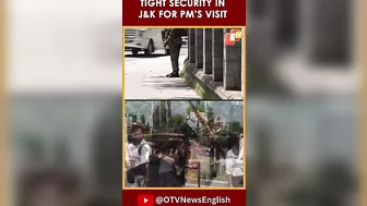 Tight Security For PM Modi’s Visit For International Yoga Day Event In Srinagar | Jammu & Kashmir