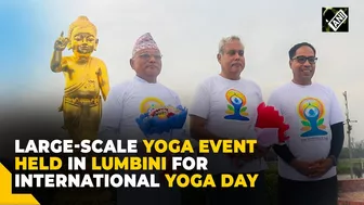 Nepal welcomes yoga practitioners for demonstration ahead of International Yoga Day