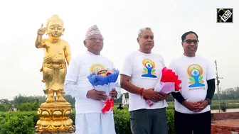 Nepal welcomes yoga practitioners for demonstration ahead of International Yoga Day