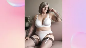 ???? Natural Older woman over 60 in lingerie #beauty #style #elegance #3