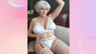 ???? Natural Older woman over 60 in lingerie #beauty #style #elegance #3