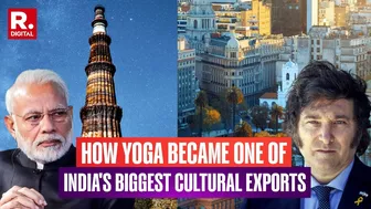 India's Soft Power: Thousands Gather In Argentina's Buenos Aires To Practice Yoga & Meditate | Watch