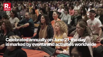 India's Soft Power: Thousands Gather In Argentina's Buenos Aires To Practice Yoga & Meditate | Watch