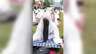 yoga day celebration #jammuandkashmir #india #yoga #indianterritory #love