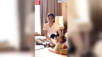 Keerthy Suresh????‍♀️Yoga பண்ணா தான் நிம்மதியா இருக்கு !????