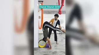 Best Yoga drill for Hand Stand #shorts #ytshorts #trending #viral #yoga