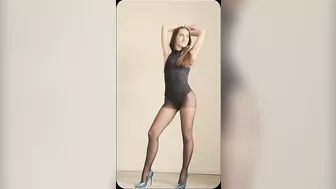 TRY ON HAUL VIDEO PORTRAIT:Pantyhose, Stockings,Tights,Heels,Leotard,Lingerie,Bodysuit (Vertical 4K)