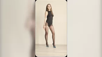 TRY ON HAUL VIDEO PORTRAIT:Pantyhose, Stockings,Tights,Heels,Leotard,Lingerie,Bodysuit (Vertical 4K)