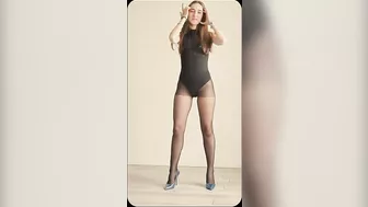 TRY ON HAUL VIDEO PORTRAIT:Pantyhose, Stockings,Tights,Heels,Leotard,Lingerie,Bodysuit (Vertical 4K)