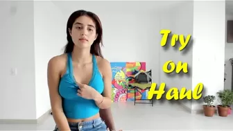 Try on Haul | Sofia Vlog live webcam girl Dance - Jenny Taborda - Dance