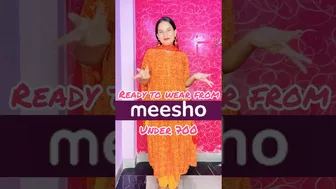 Saree from meesho|| Ready to wear saree haul | try on haul #meesho #saree #readytowearsaree