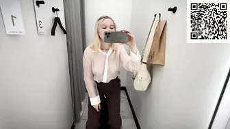 White blouse. Try on haul.