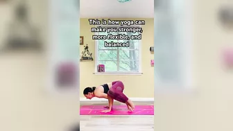 This is how yoga can make you stronger, more flexible, and balanced ????????‍♀️