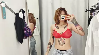 [4k] TRANSPARENT Lingerie TRY ON HAUL & Review