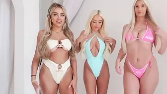 BIKINI TRY ON HAUL | BELLE OLIVIA