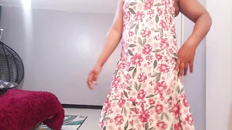 Transparent Try on Haul Dress @teachermsbella