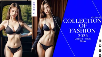 Pretty girls are everywhere | 4K AI Curve | Lookbook Fashion |Lingerie Collection