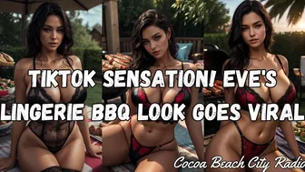 TikTok Sensation! Eve's Lingerie BBQ Look Goes Viral AI LookBook