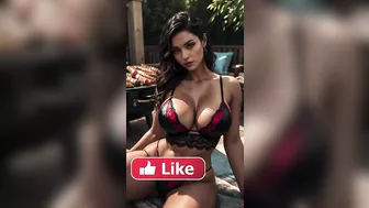 TikTok Sensation! Eve's Lingerie BBQ Look Goes Viral AI LookBook