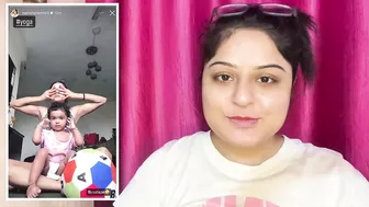 Manisha Rani CUTE Video with Niece Doing Yoga Winning Hearts on Internet | Manisha Rani with Mishika