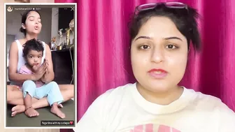 Manisha Rani CUTE Video with Niece Doing Yoga Winning Hearts on Internet | Manisha Rani with Mishika