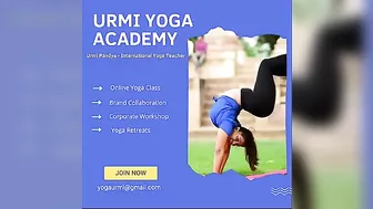 Yoga asana | Yoga with Urmi Pandya