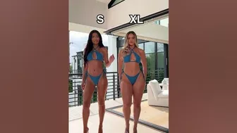 Same bikinis on 2 different body types ????