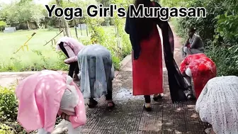 Yoga Girl's Murgasana ???? Murga Punishment|Benefits of Murgasana|@yogaanytime_with_NK