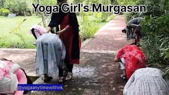 Yoga Girl's Murgasana ???? Murga Punishment|Benefits of Murgasana|@yogaanytime_with_NK