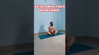 23/60 Isha yoga challenge #yoga #ishalife #isha #yogaeverday #yogapractice #yogainspiration