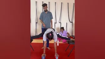 Intense stretching #reels #yoga #stretching #strengthtraining #shortsvideo #shorts #yogaindia