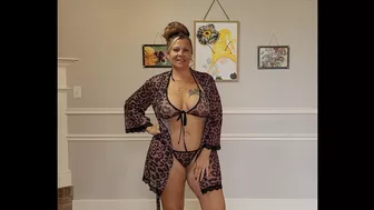 Leopard Print Lingerie Part 1 #trending #transparent #tryon #indianadreamgirl #reels #shein #fyp