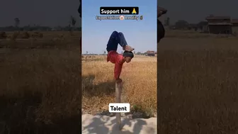 Talent don't miss ????#talent #challenge #talented #viralvideo #yoga #advance #sanatandharma