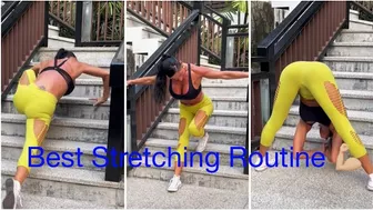 Best Stretching Routine prior to Legs Day ???????? #flexibility #strengthtraing #fitness