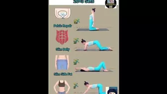 Exercises to lose bellyfat bed workout reduce bellyfat#yoga#weight and fatloss exercise athome#gymwo